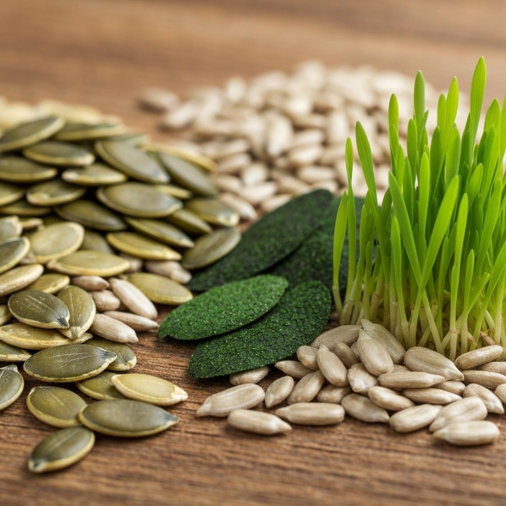 Zinc-rich plant sources